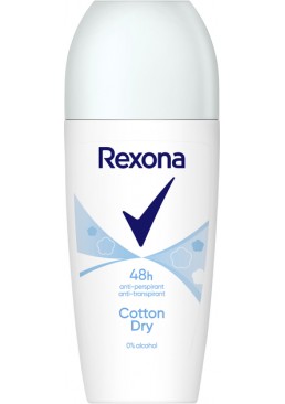 Антиперспирант шариковый Rexona Cotton Dry, 50 мл 